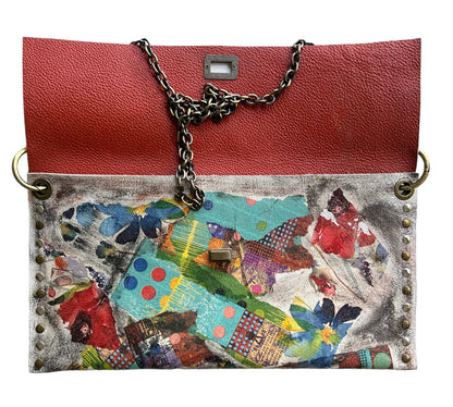 Floral Paradise Large Clutch Handbag
