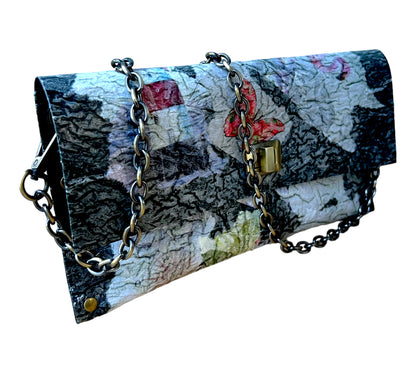 Black Recycled Handbag Eco-friendly Upcycled and Ethically Crafted