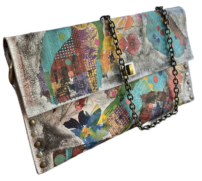 Floral Paradise Large Clutch Handbag