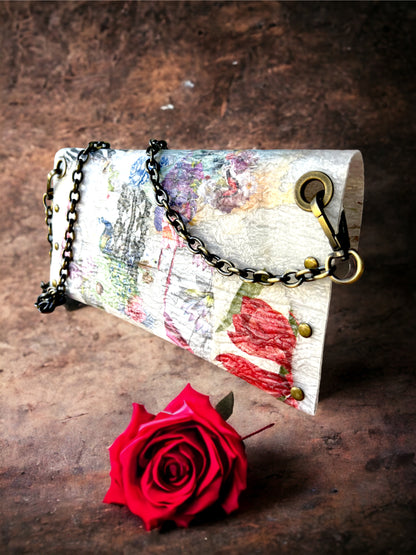 Eco-friendly Crossbody Animal Print Clutch Bag